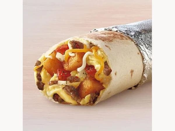 Taco Bell Grande Toasted Breakfast Burrito - Bacon