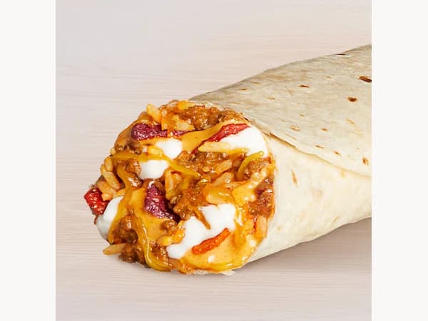 Taco Bell Cheesy Double Beef Burrito