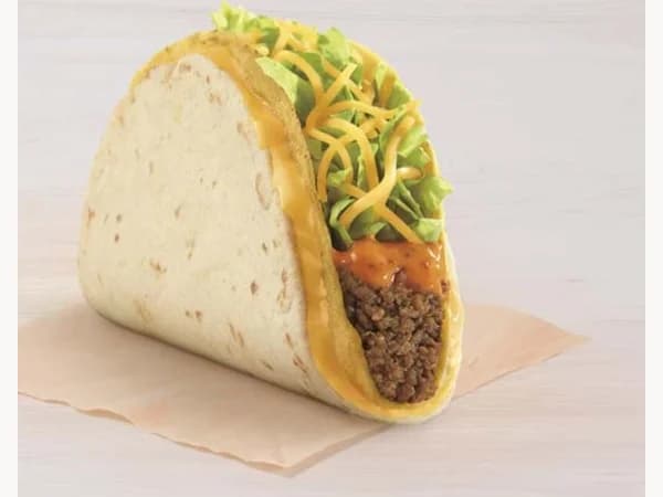 Taco Bell Double Stacked Taco