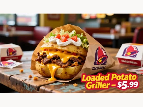 Taco Bell Beefy Potato Loaded Griller